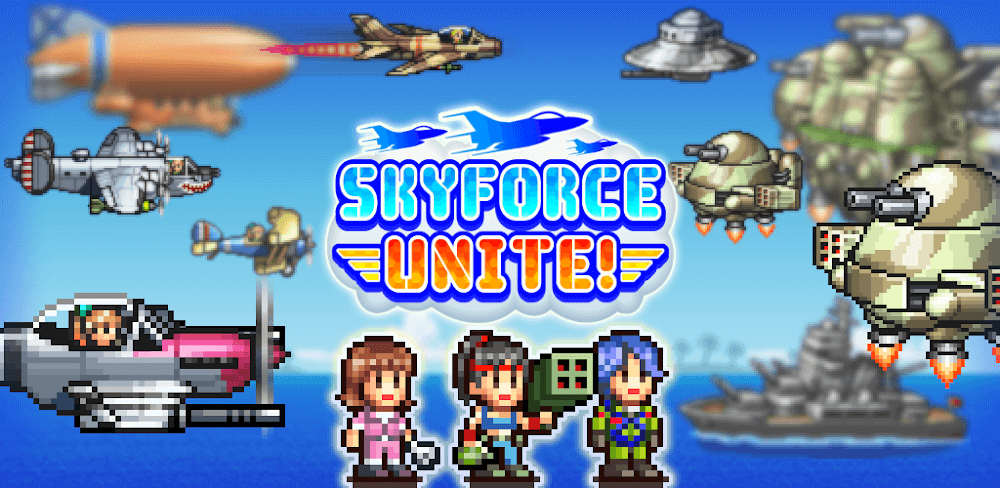 Skyforce Unite! v2.0.9 MOD APK (Unlimited Gold/Stamina)