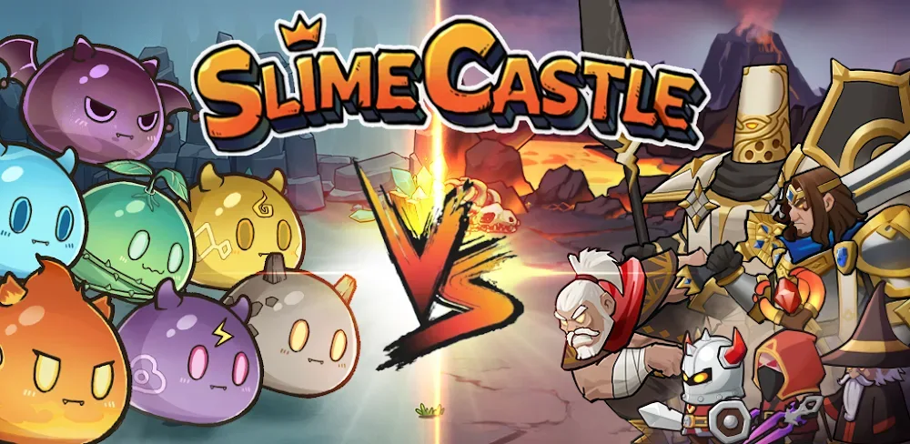 Slime Castle v2.7.1 MOD APK (Damage Multiplier, God Mode, Unlimited Gems)