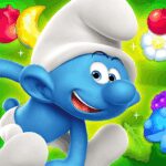 Smurfs Magic Match v4.10 MOD APK (Unlimited Lives/Moves/Coins Rewards x100)
