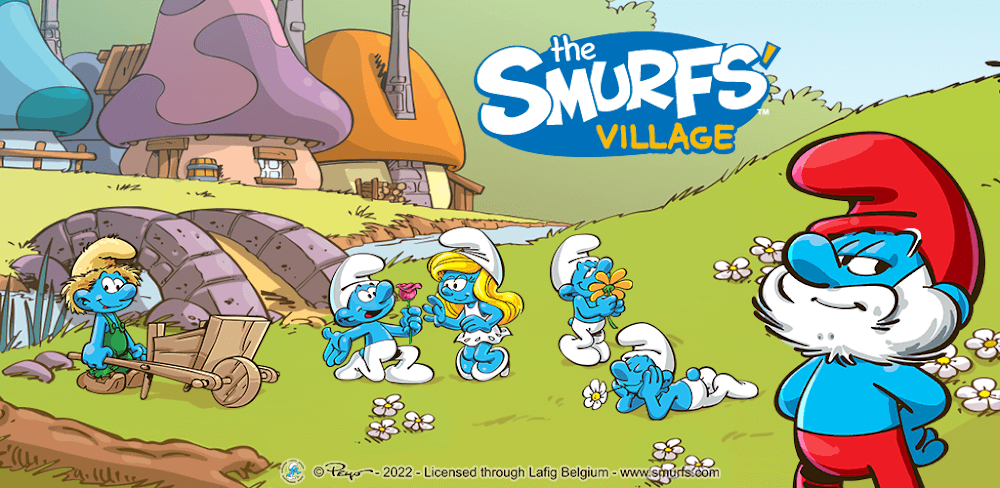 Smurfs Village v2.89.0 MOD APK (Unlimited Coins)