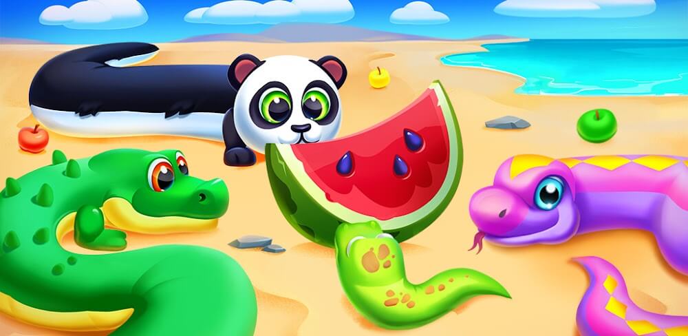 Snake Arena v3.11.0 MOD APK (Unlocked All Skins)