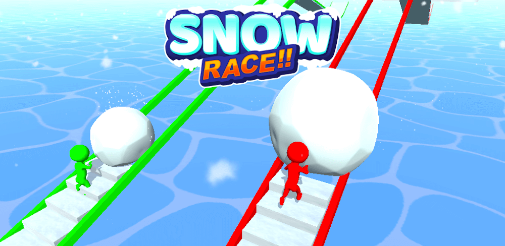 Snow Race!! MOD APK v2.1.8 (Unlocked All Skins)
