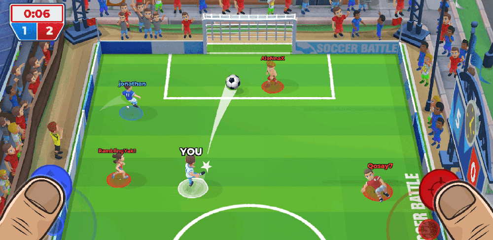 Soccer Battle MOD APK v1.56.4 (Free Purchase, Unlocked Characters)