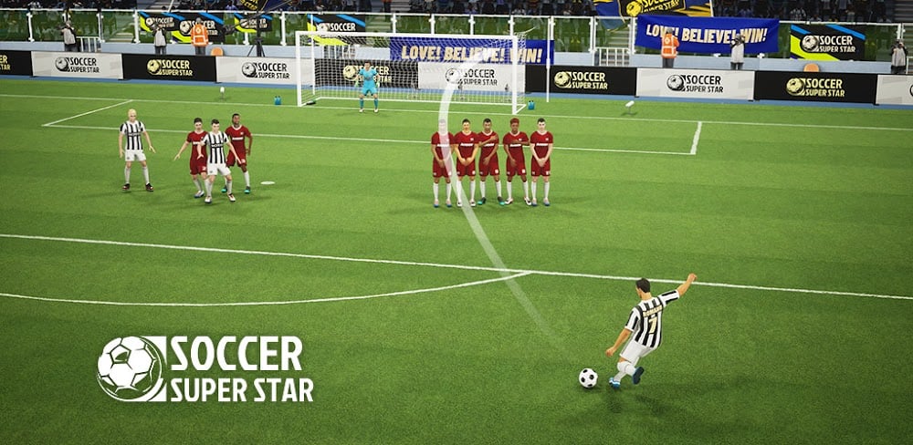 Soccer Super Star v0.3.55 MOD APK (Auto-Win, Free Rewind, No Ads)