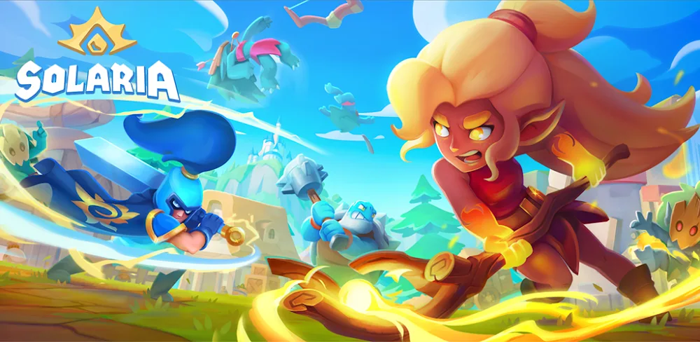 Solaria: Dawn of Heroes v0.24.5 MOD APK (Menu, . High Character Speed, Critical Rate)