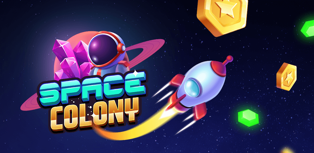 Space Colony: Idle Click Miner MOD APK v4.0.3 (Unlimited Money)