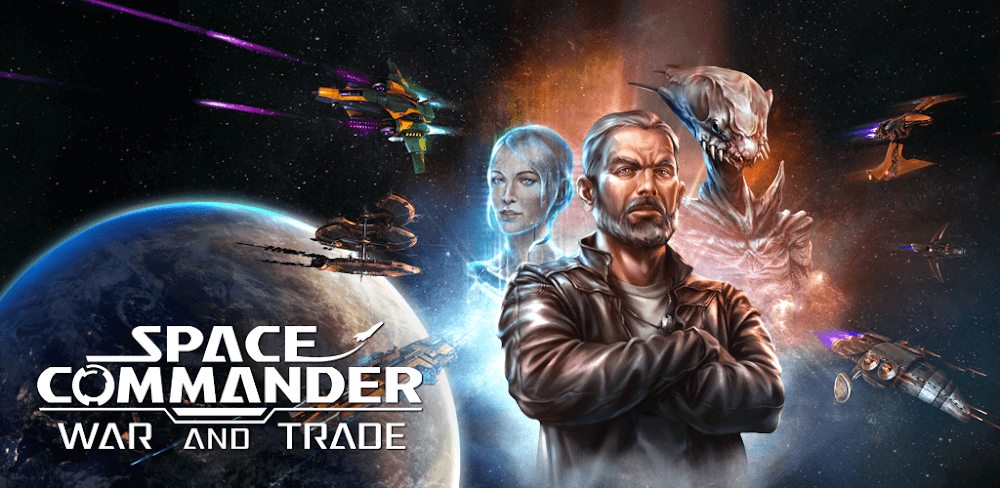 Space Commander MOD APK v1.6.5 (Unlimited Skill Points, Unlocked)