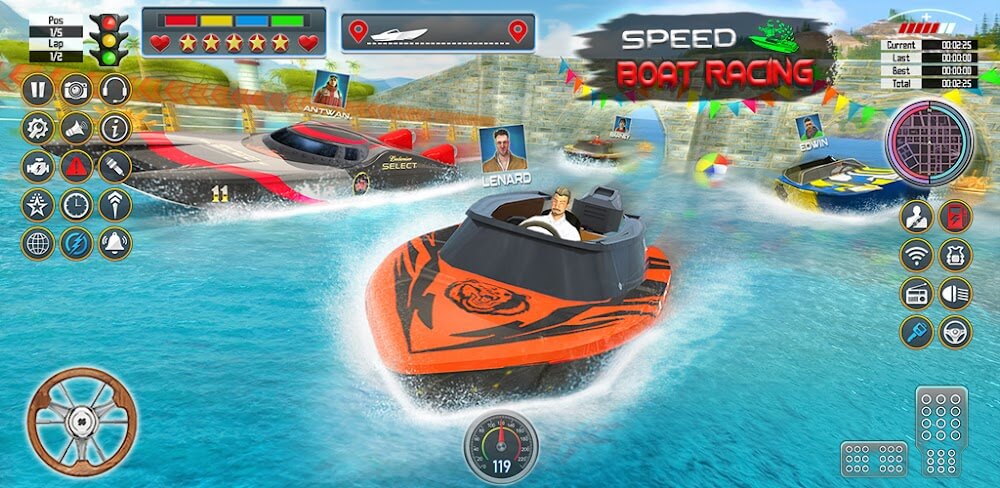 Speed Boat Racing v2.3.0 MOD APK (Unlimited Money)