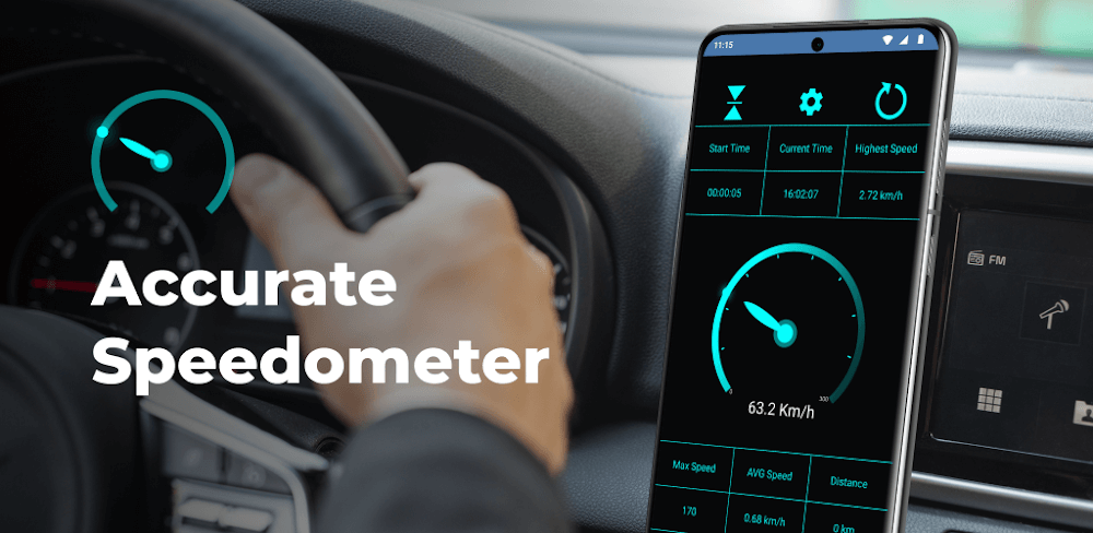Speedometer: GPS Speed Tracker v2.0.0 MOD APK (Premium Unlocked)