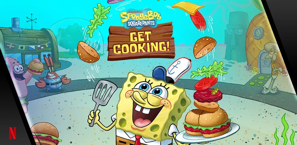 SpongeBob: Get Cooking v2.8.0 MKD APK (Full Game)