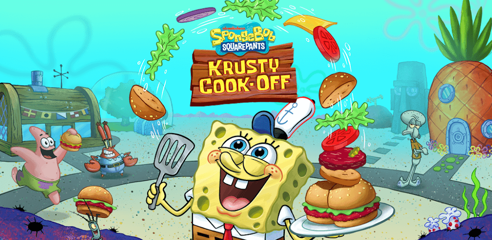 SpongeBob: Krusty Cook-Off MOD APK v5.10.3 (Unlimited Money)