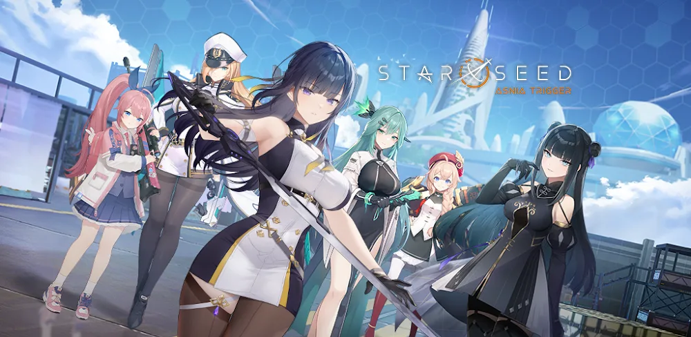 STARSEED: Asnia Trigger v7.7 MOD APK (Damage & Defense Multiplier)