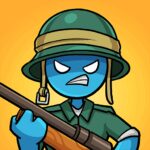Stick Army: World War Strategy v1.5.4 MOD APK (God Mode, One Hit)