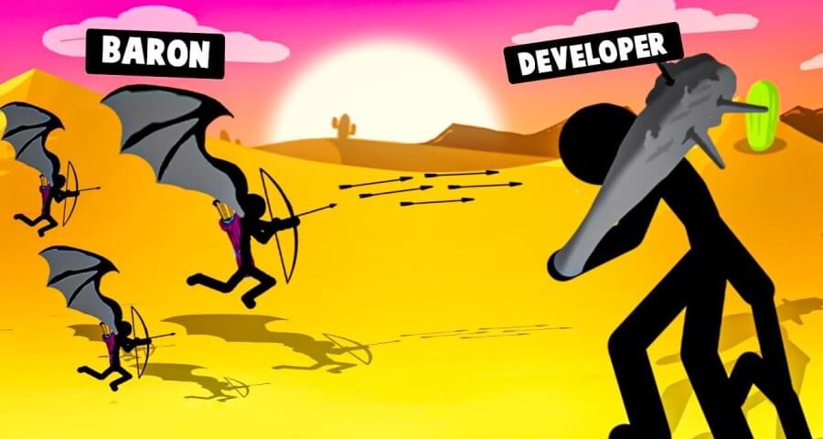 Stick War: Saga v2025.5.2288 MOD APK (Unlimited Money, Summon, Fast Build)