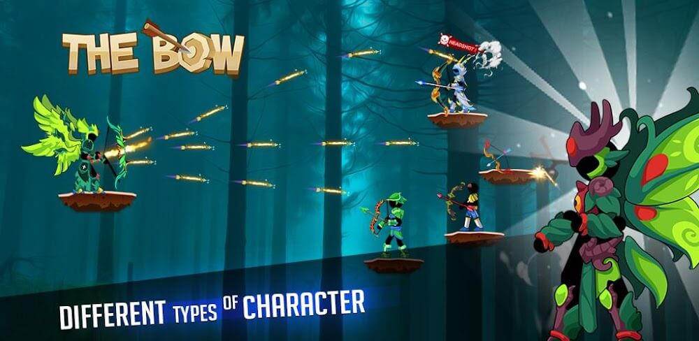 Stickman Archer Warrior v3.1 MOD APK (God Mode)