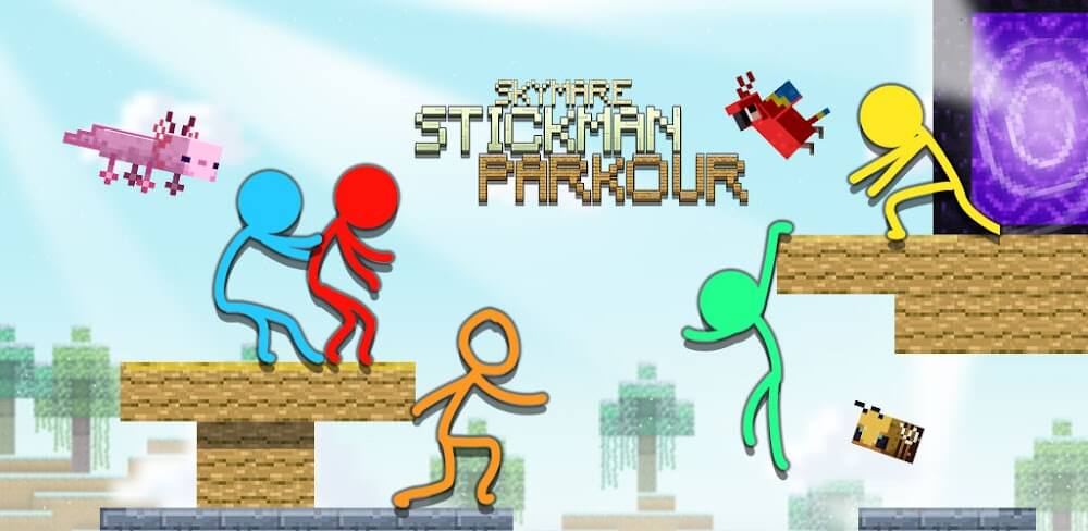 Stickman Parkour v3.0 MOD APK (Free Rewards)