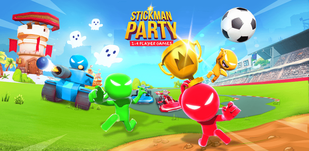 Stickman Party v2.4.9.2 MOD APK (Unlimited Coins)