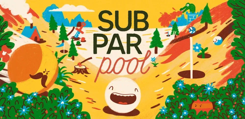 subpar pool v1.0.7 APK (Unlocked Game)