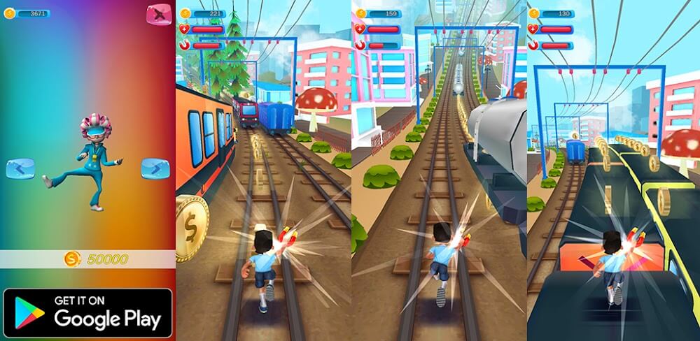 Subway escape v1.1 MOD APK (Unlimited Money)