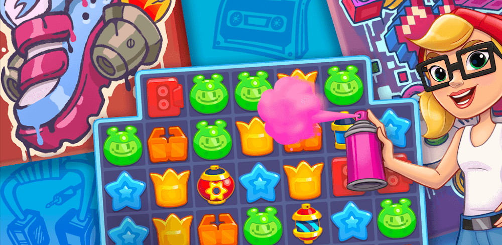 Subway Surfers Match v1.15.0 MOD APK (Unlimited Money)