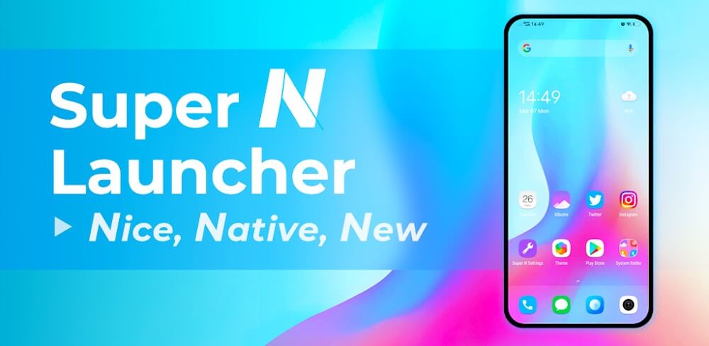 Super N Launcher v5.6 MOD APK (Premium Unlocked)