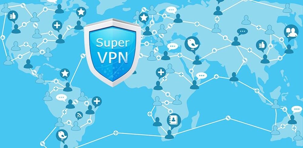 SuperVPN v3.1.1 MOD APK (Premium Unlocked)