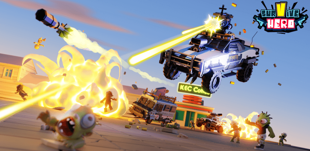 Survive Hero MOD APK v0.9.0 (God Mod, One Hit, Money)