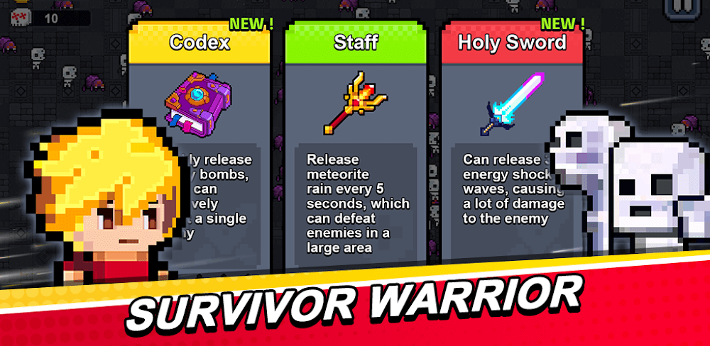 Survivor Warrior v1.8.5 MOD APK (Accelerated Experience Gain)