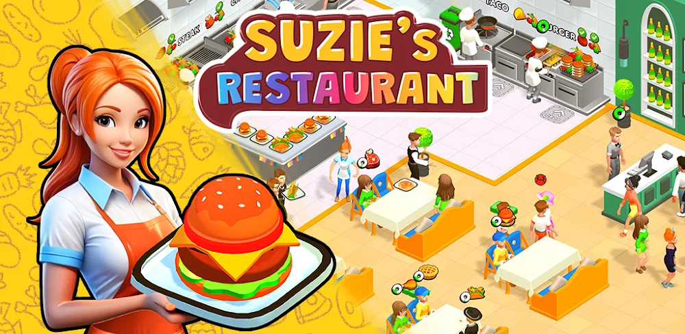 Suzy’s Restaurant v25.1.0 MOD APK (Menu, Currencies Increase)