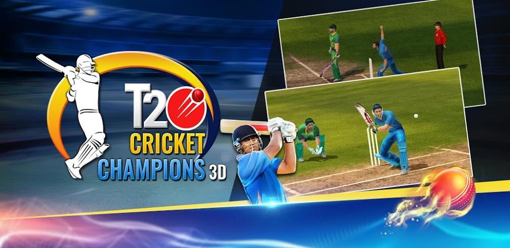 T20 Cricket Champions 3D v1.8.627 MOD APK (Free Rewards)