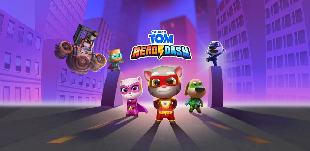 Talking Tom Hero Dash v25.5.1.10404 MOD APK (Unlimited Money)