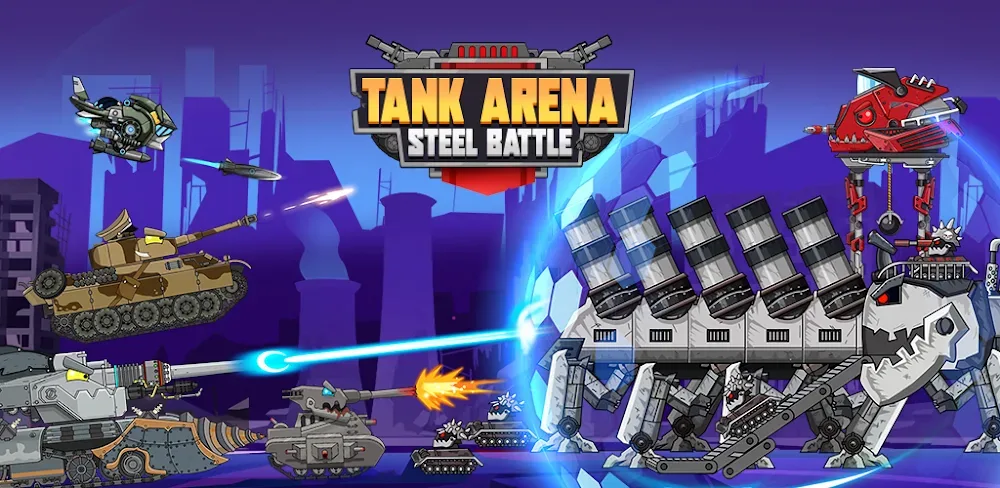 Tank Arena Steel Battle v2.1.1 MOD APK (Menu, Unlimited Money, Speed)