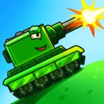 Tank Battle: Tanks War 2D MOD APK v6.7.8 (Dumb Enemy)
