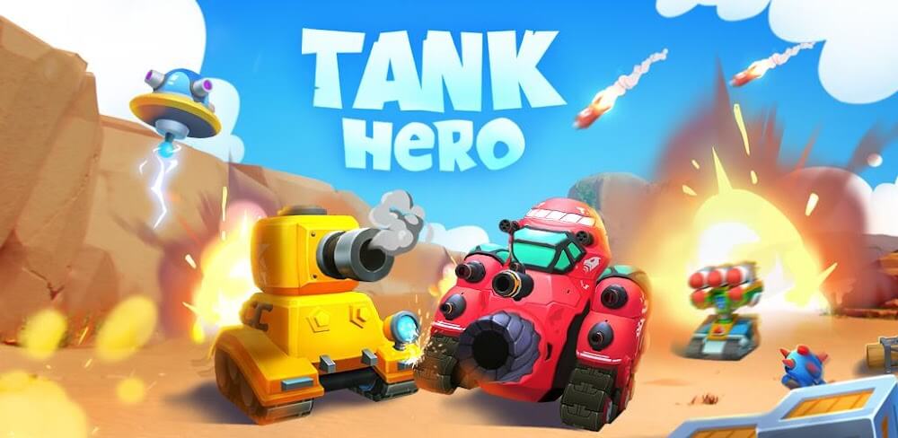 Tank Hero v2.0.8 MOD APK (One Hit, God Mode)