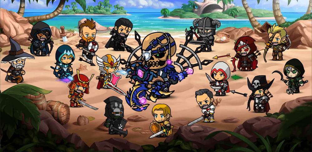 Tap Hero Clicker MOD APK v1.4.1 (Unlimited Gem)