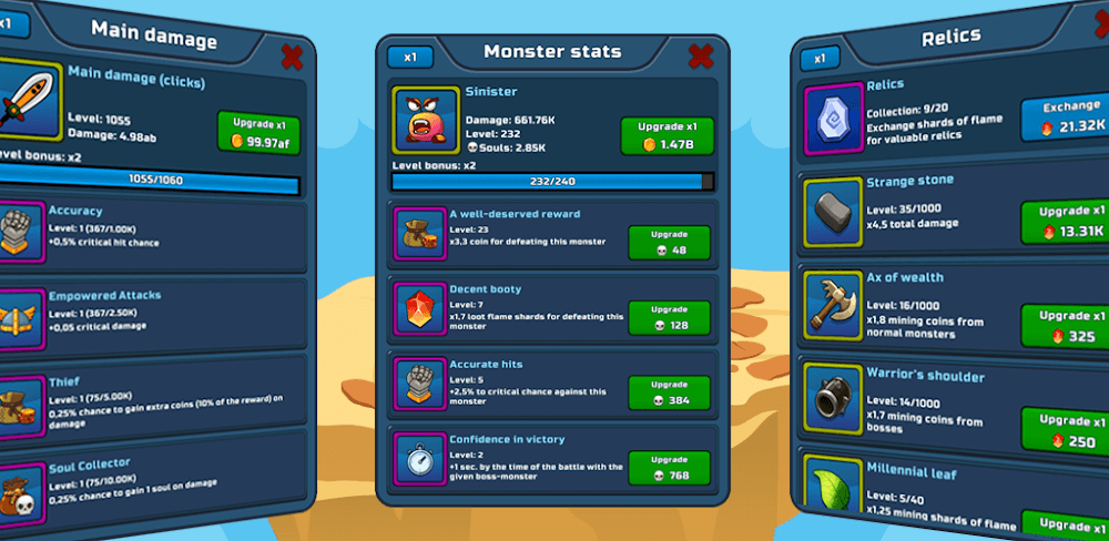 Tap Hero: Idle RPG Clicker v0.8.30 MOD APK (High Reward)