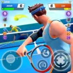 Tennis Clash v6.24.0 MOD APK (Mega Menu, Unlimited Gems, 12 Features)