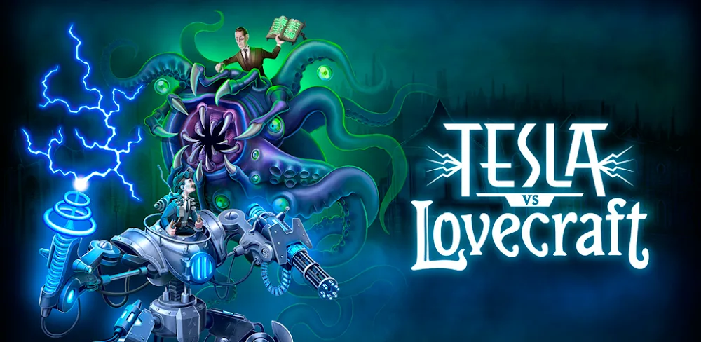 Tesla vs Lovecraft v1.8.1.1 MOD APK (Unlocked All DLC)