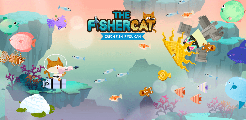 The Fishercat v4.3.8 MOD APK (Unlimited Money)