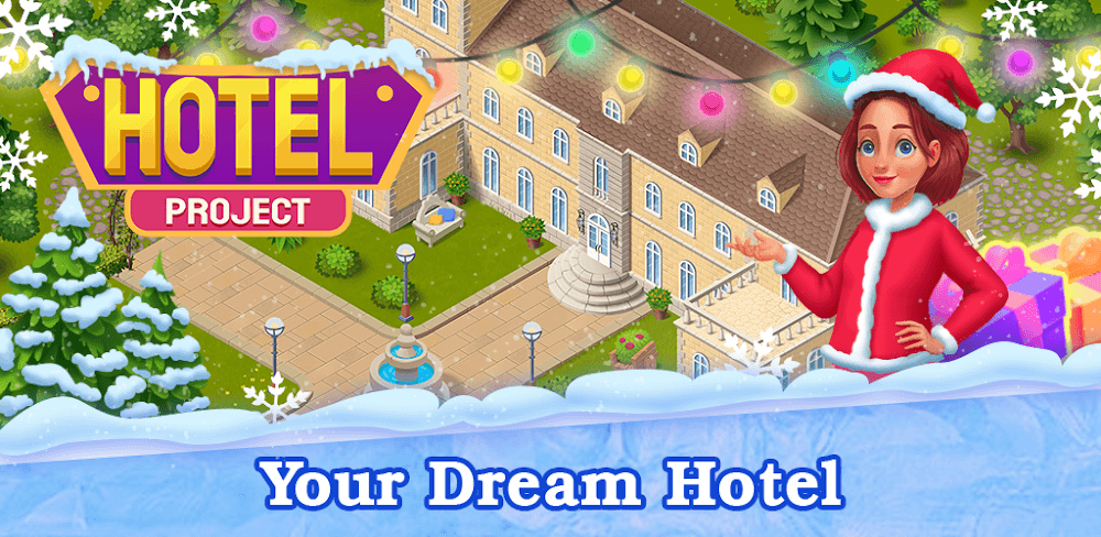 The Hotel Project: Merge Game v1.35 MOD APK (Unlimited Money)