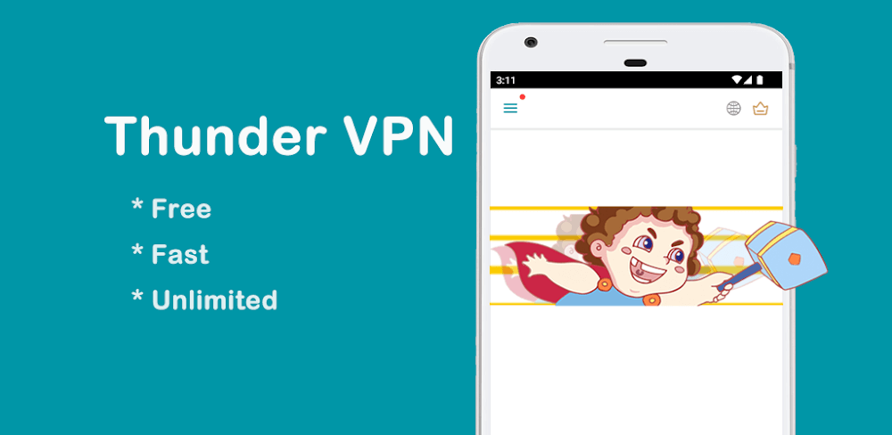 Thunder VPN v5.3.17 MOD APK (VIP Unlocked)
