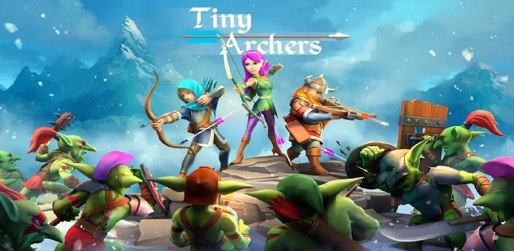 Tiny Archers v1.43.50.36 MOD APK (Unlimited Money, Xp Multipler)