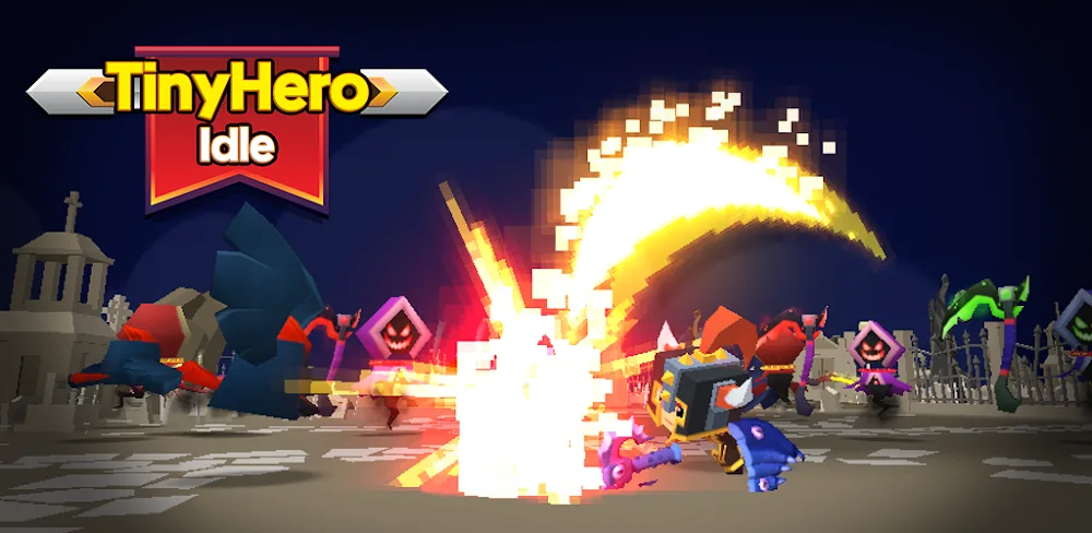 Tiny Hero Idle v1.3.2 MOD APK (Damage Multiplier, God Mode)