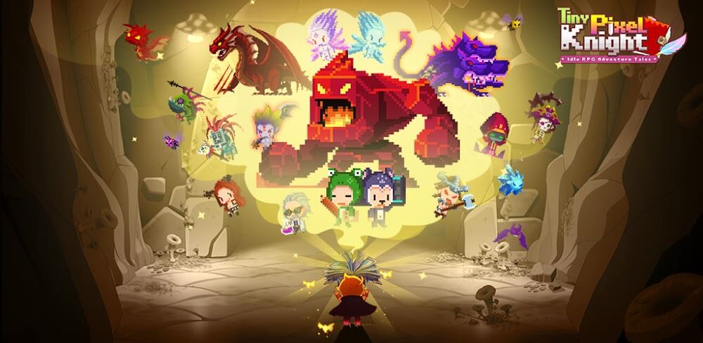 Tiny Pixel Knight v1.0.3 MOD APK (Damage Multiplier, Unlimited Currency)