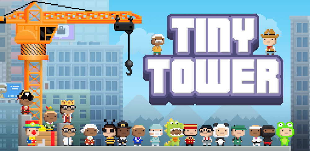 Tiny Tower v7.2.0 MOD APK (Menu, Unlimited All)