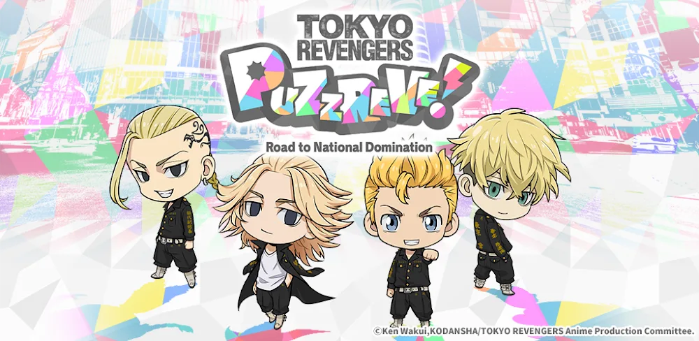 Tokyo Revengers PUZZ REVE! v3.1.12 MOD APK (Menu, Auto Clear)
