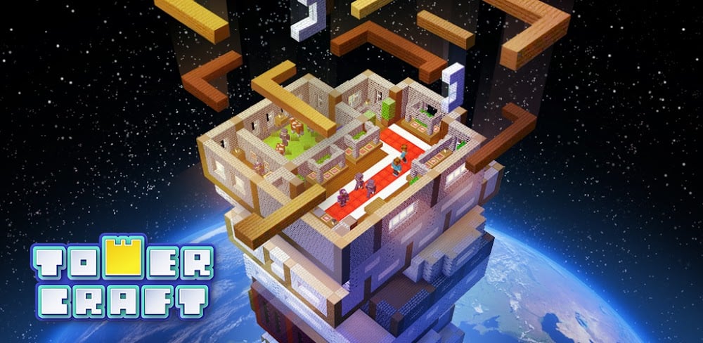 Tower Craft v1.10.23 MOD APK (Unlimited Gems, Chest Always Active)
