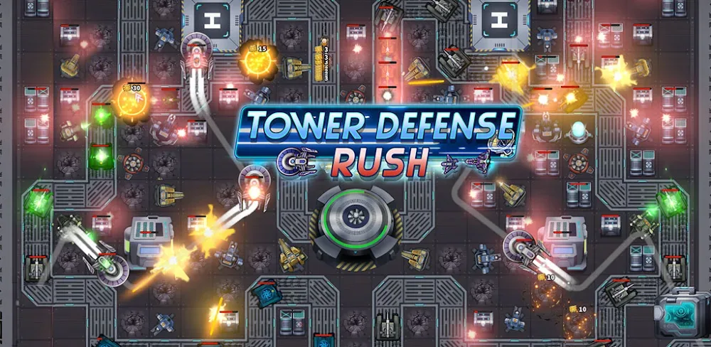 Tower Defense Rush v1.0.22 MOD APK (Menu, God Mode, Unlimited Battle Chips)