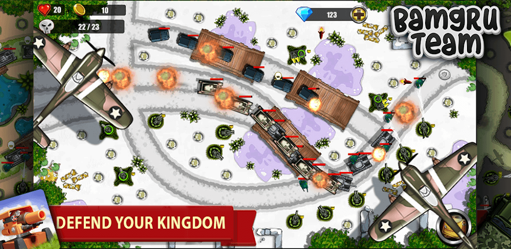 TD – War Strategy Game MOD APK v2.3.68 (High Rewards, Free Cost)