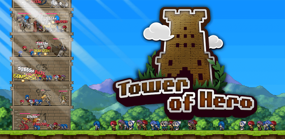 Tower of Hero v2.3.3 MOD APK (Unlimited Gold, Diamonds)